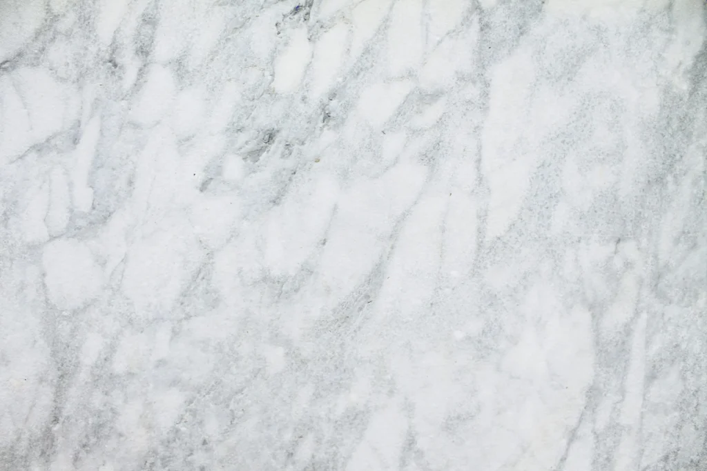 Marble floor with a mirror finish